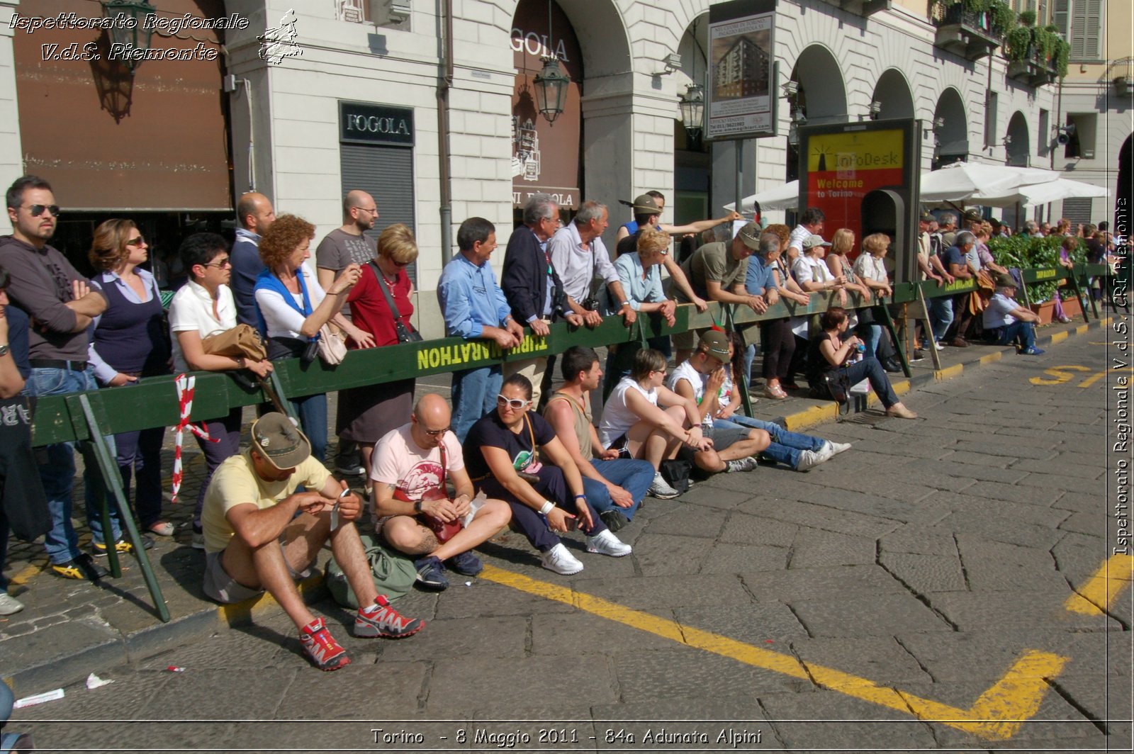 Torino  - 8 Maggio 2011 - 84a Adunata Nazionale Alpini -  Croce Rossa Italiana - Ispettorato Regionale Volontari del Soccorso Piemonte