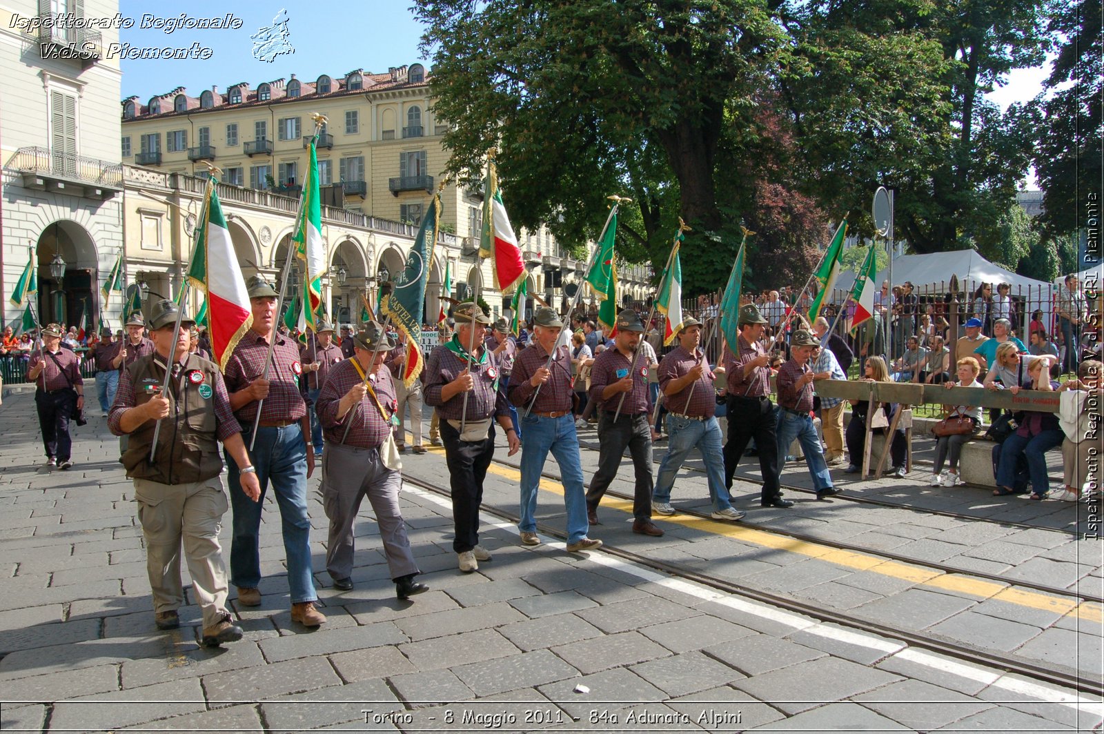 Torino  - 8 Maggio 2011 - 84a Adunata Nazionale Alpini -  Croce Rossa Italiana - Ispettorato Regionale Volontari del Soccorso Piemonte
