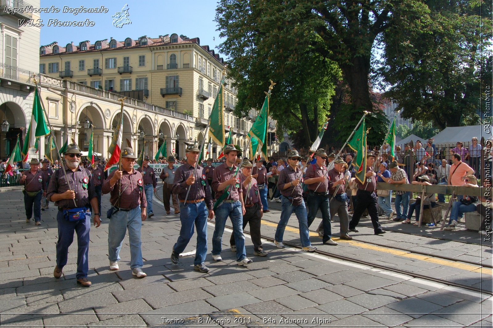 Torino  - 8 Maggio 2011 - 84a Adunata Nazionale Alpini -  Croce Rossa Italiana - Ispettorato Regionale Volontari del Soccorso Piemonte