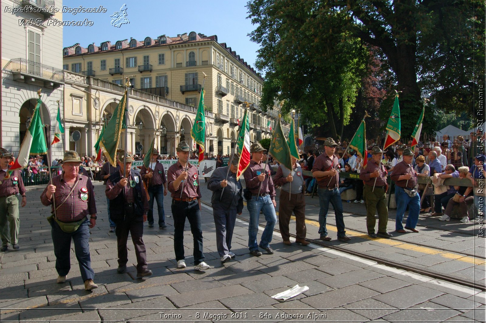 Torino  - 8 Maggio 2011 - 84a Adunata Nazionale Alpini -  Croce Rossa Italiana - Ispettorato Regionale Volontari del Soccorso Piemonte