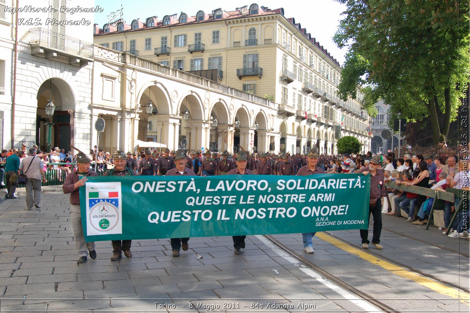 Torino  - 8 Maggio 2011 - 84a Adunata Nazionale Alpini -  Croce Rossa Italiana - Ispettorato Regionale Volontari del Soccorso Piemonte