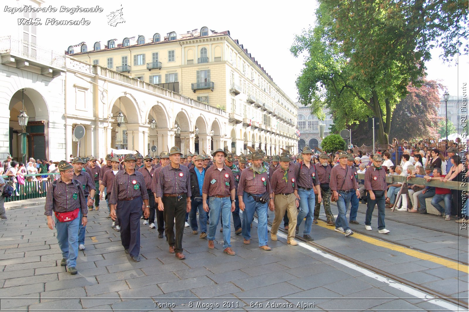 Torino  - 8 Maggio 2011 - 84a Adunata Nazionale Alpini -  Croce Rossa Italiana - Ispettorato Regionale Volontari del Soccorso Piemonte