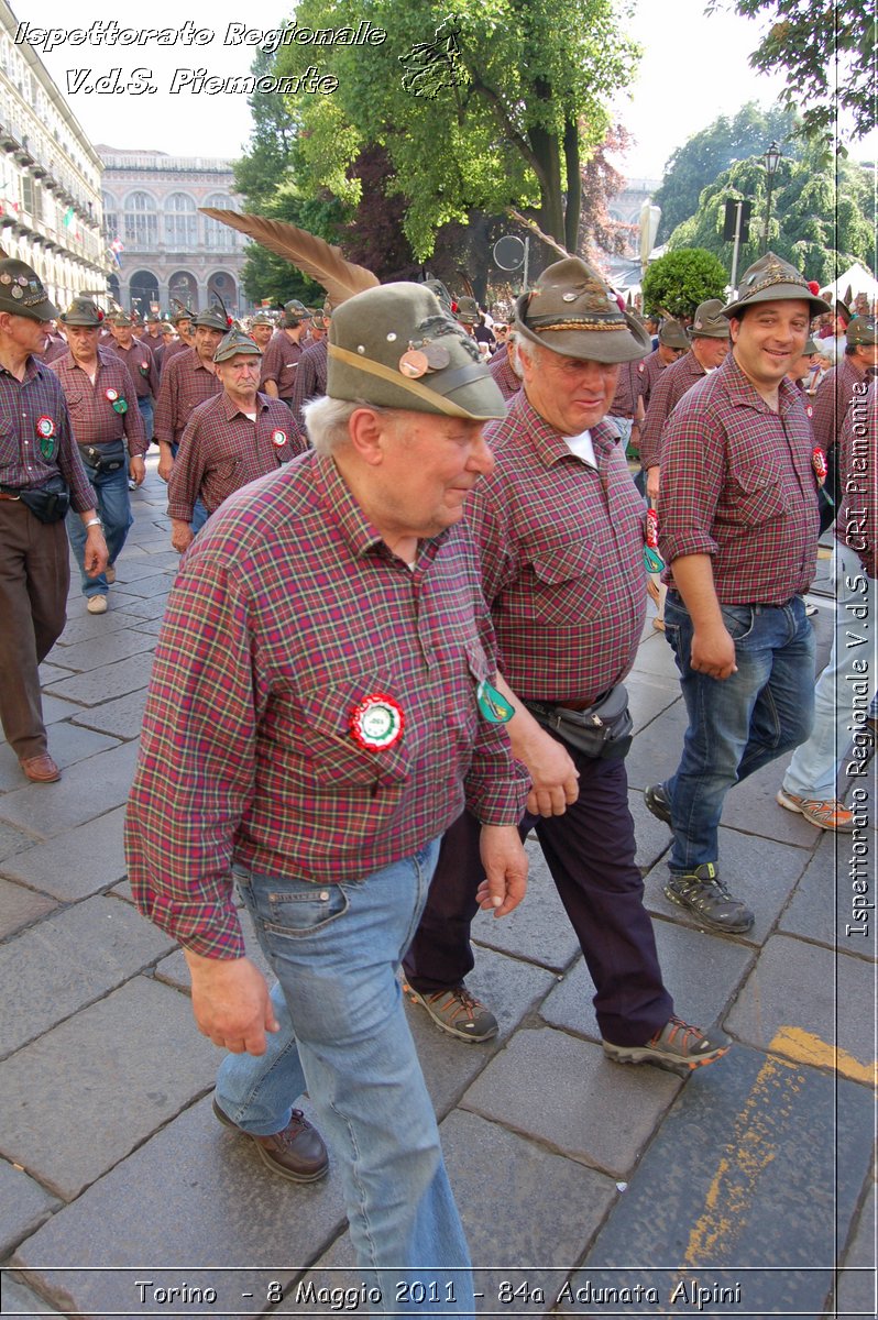 Torino  - 8 Maggio 2011 - 84a Adunata Nazionale Alpini -  Croce Rossa Italiana - Ispettorato Regionale Volontari del Soccorso Piemonte