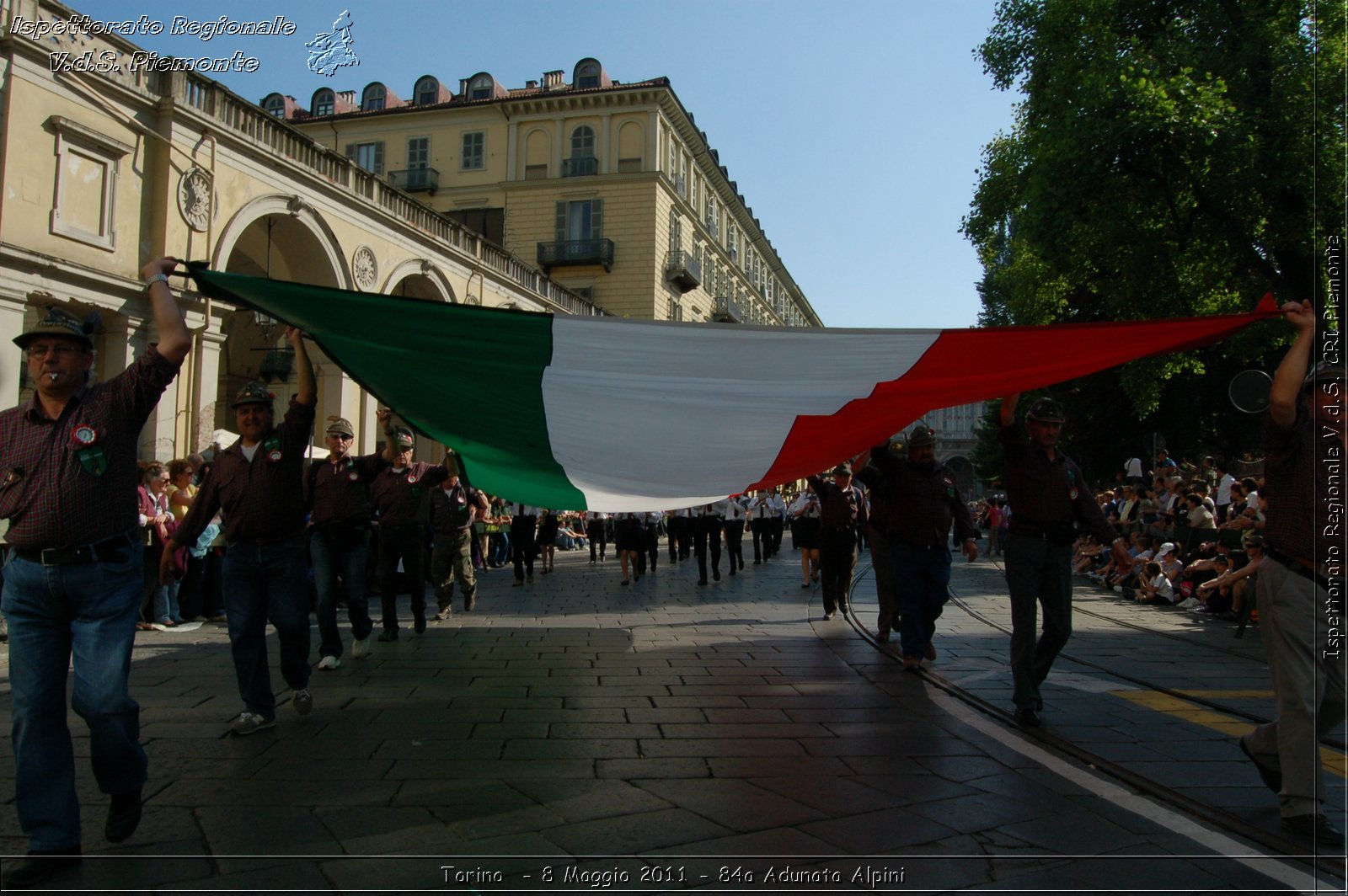 Torino  - 8 Maggio 2011 - 84a Adunata Nazionale Alpini -  Croce Rossa Italiana - Ispettorato Regionale Volontari del Soccorso Piemonte