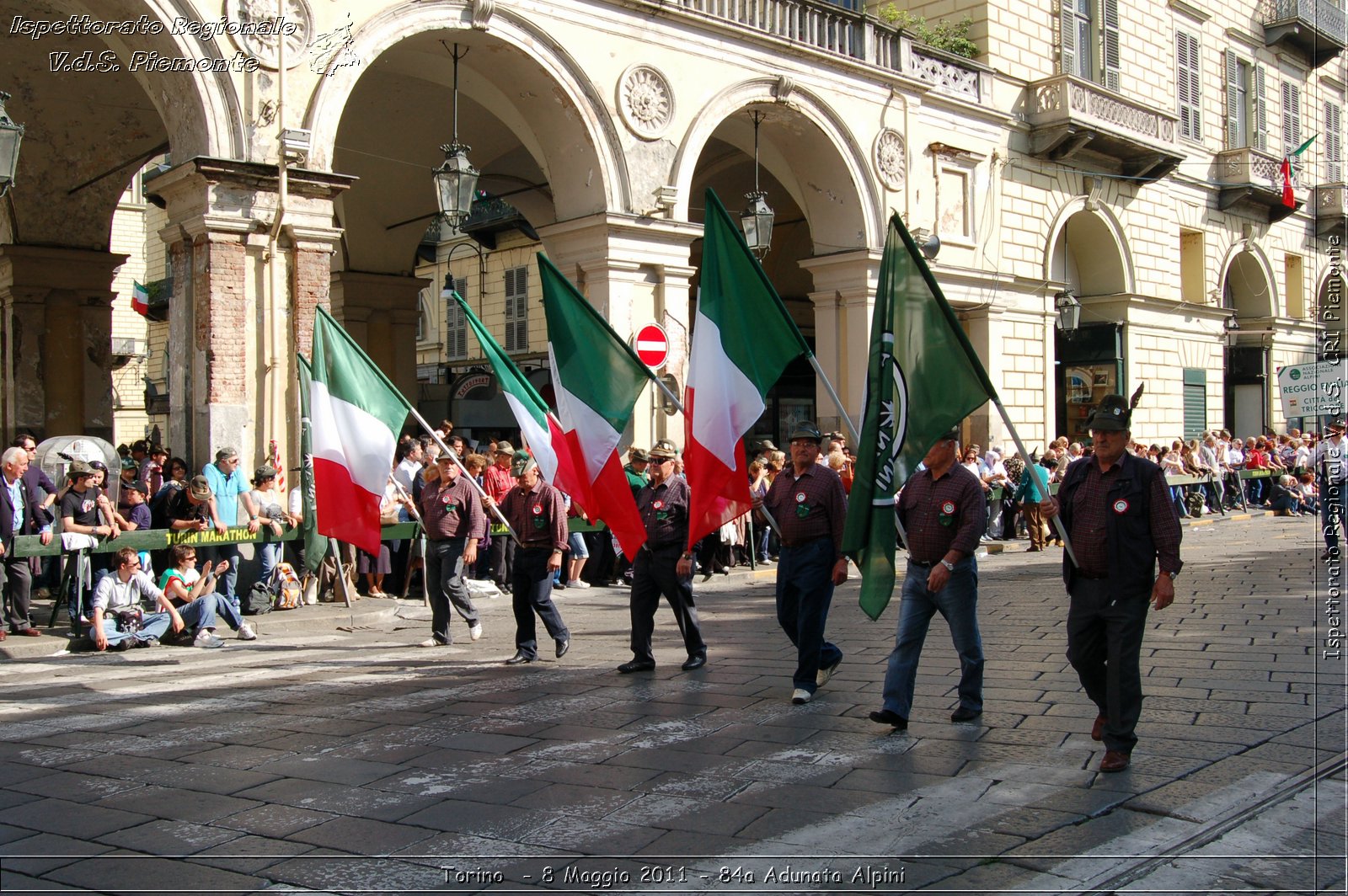 Torino  - 8 Maggio 2011 - 84a Adunata Nazionale Alpini -  Croce Rossa Italiana - Ispettorato Regionale Volontari del Soccorso Piemonte