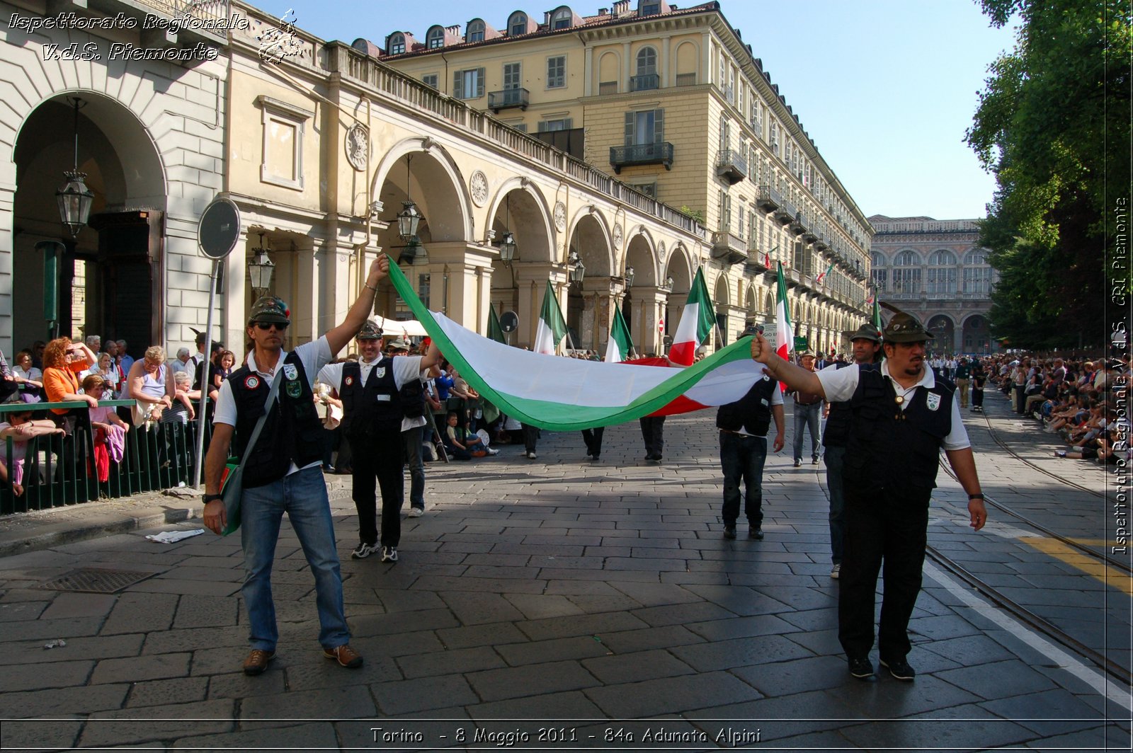 Torino  - 8 Maggio 2011 - 84a Adunata Nazionale Alpini -  Croce Rossa Italiana - Ispettorato Regionale Volontari del Soccorso Piemonte