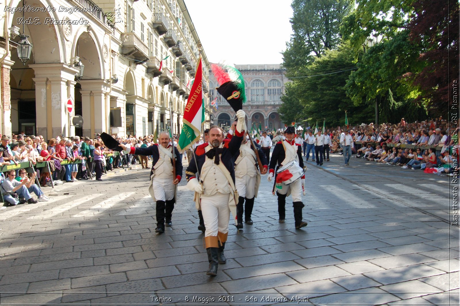 Torino  - 8 Maggio 2011 - 84a Adunata Nazionale Alpini -  Croce Rossa Italiana - Ispettorato Regionale Volontari del Soccorso Piemonte