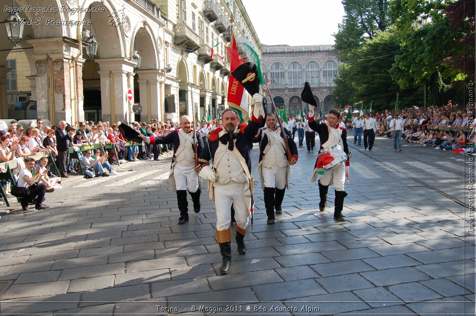 Torino  - 8 Maggio 2011 - 84a Adunata Nazionale Alpini -  Croce Rossa Italiana - Ispettorato Regionale Volontari del Soccorso Piemonte