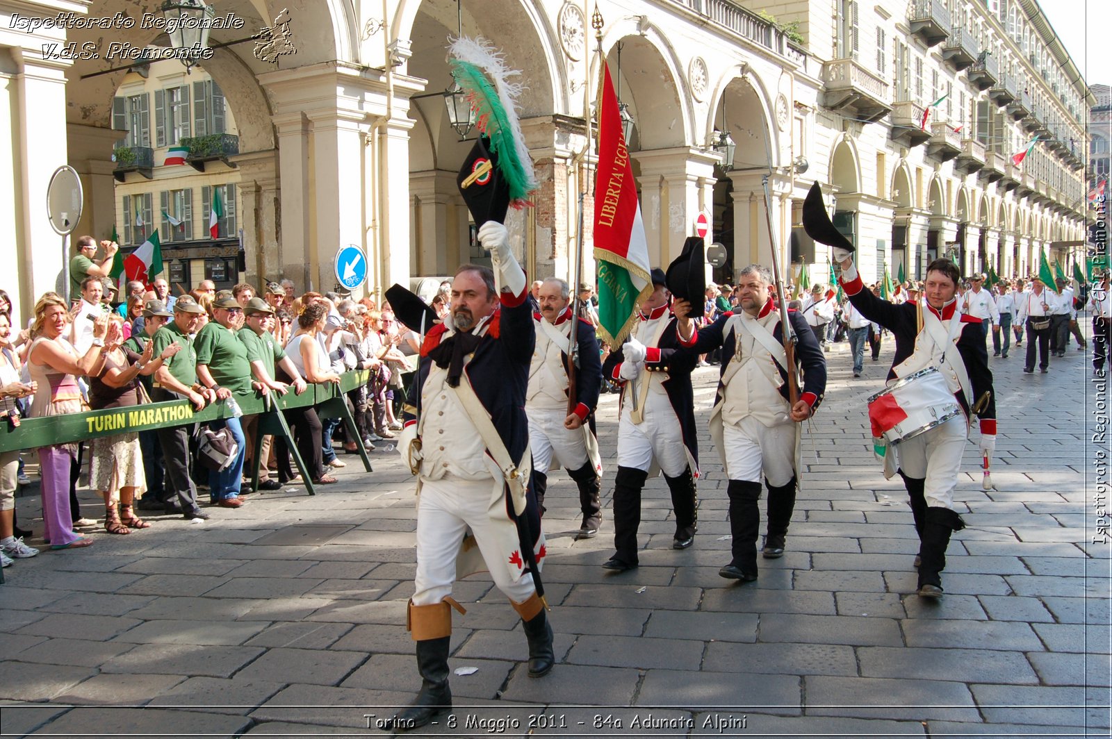 Torino  - 8 Maggio 2011 - 84a Adunata Nazionale Alpini -  Croce Rossa Italiana - Ispettorato Regionale Volontari del Soccorso Piemonte