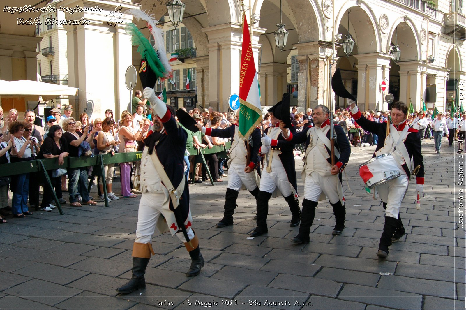 Torino  - 8 Maggio 2011 - 84a Adunata Nazionale Alpini -  Croce Rossa Italiana - Ispettorato Regionale Volontari del Soccorso Piemonte