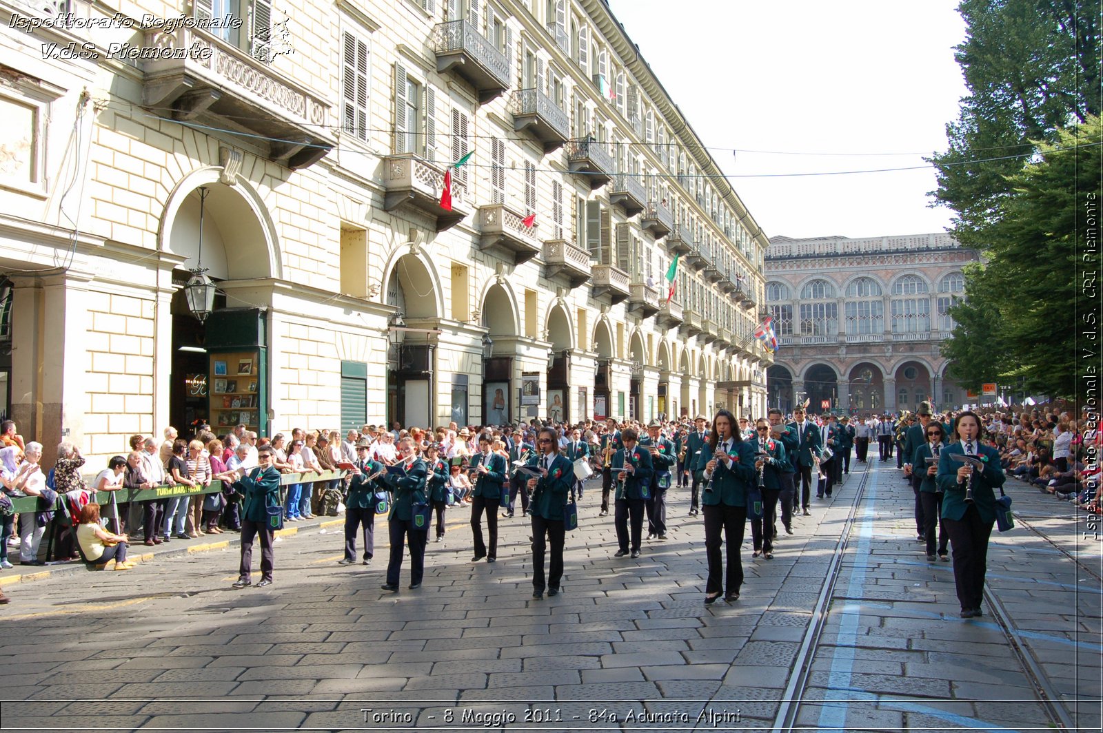 Torino  - 8 Maggio 2011 - 84a Adunata Nazionale Alpini -  Croce Rossa Italiana - Ispettorato Regionale Volontari del Soccorso Piemonte