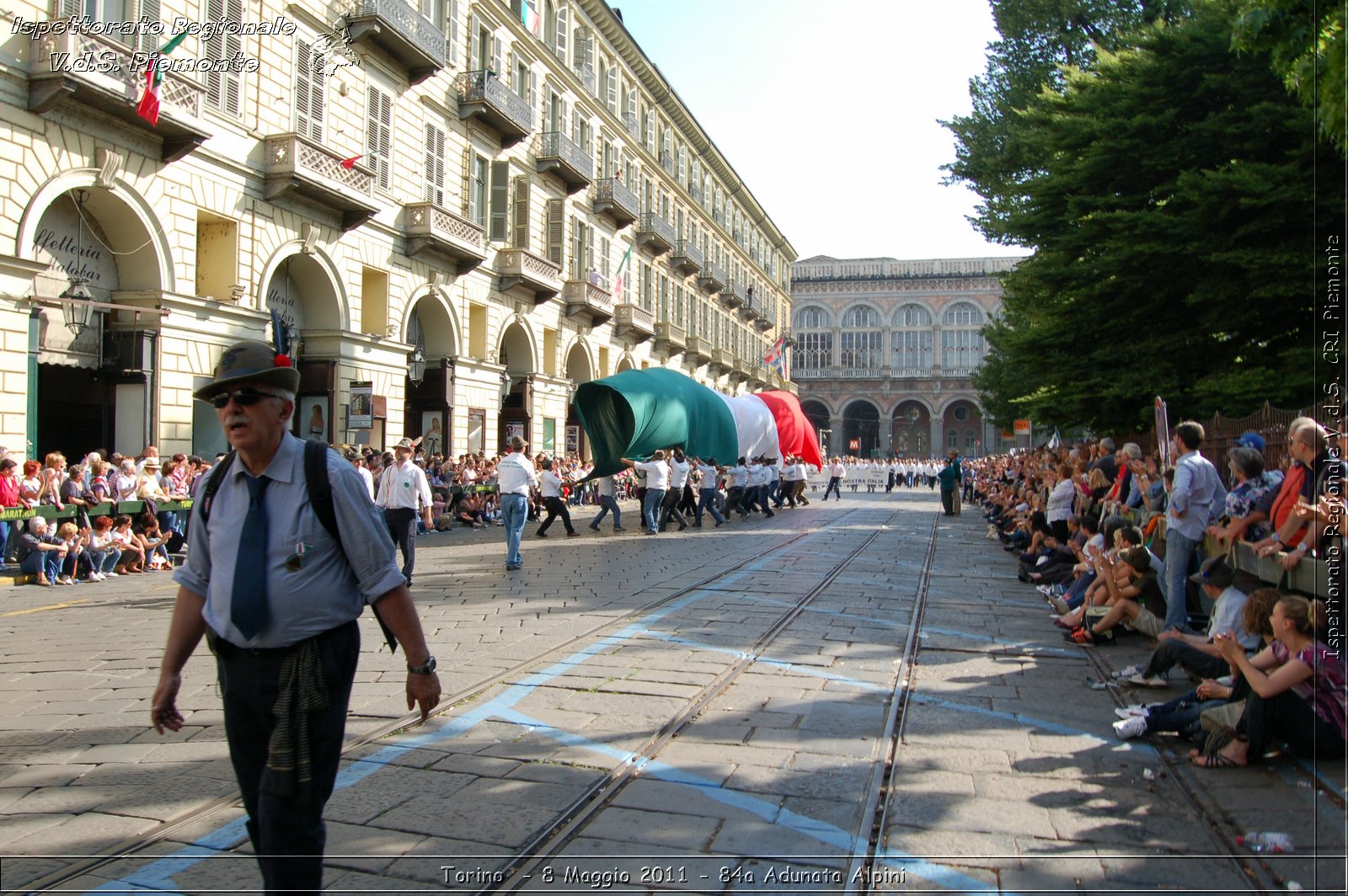 Torino  - 8 Maggio 2011 - 84a Adunata Nazionale Alpini -  Croce Rossa Italiana - Ispettorato Regionale Volontari del Soccorso Piemonte