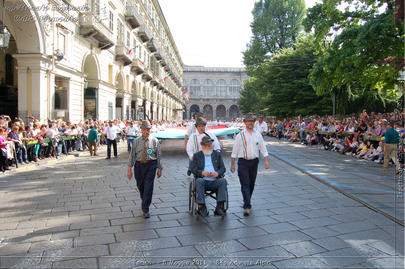 Torino  - 8 Maggio 2011 - 84a Adunata Nazionale Alpini -  Croce Rossa Italiana - Ispettorato Regionale Volontari del Soccorso Piemonte