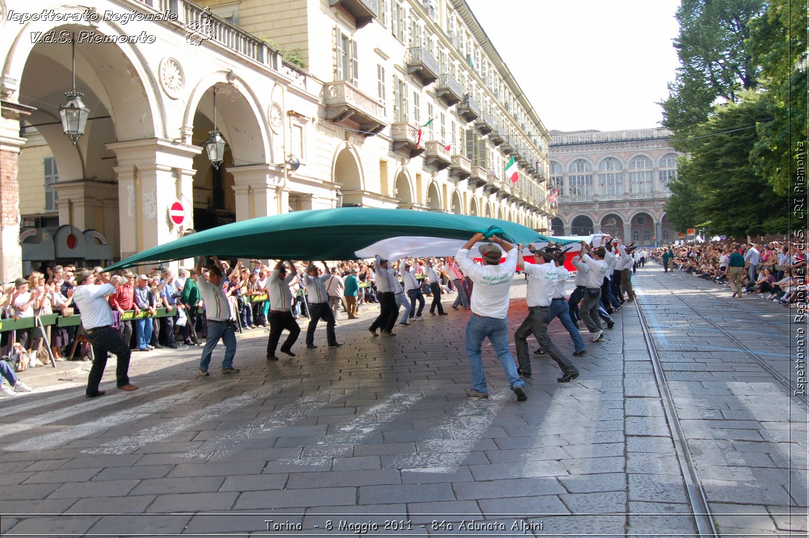 Torino  - 8 Maggio 2011 - 84a Adunata Nazionale Alpini -  Croce Rossa Italiana - Ispettorato Regionale Volontari del Soccorso Piemonte