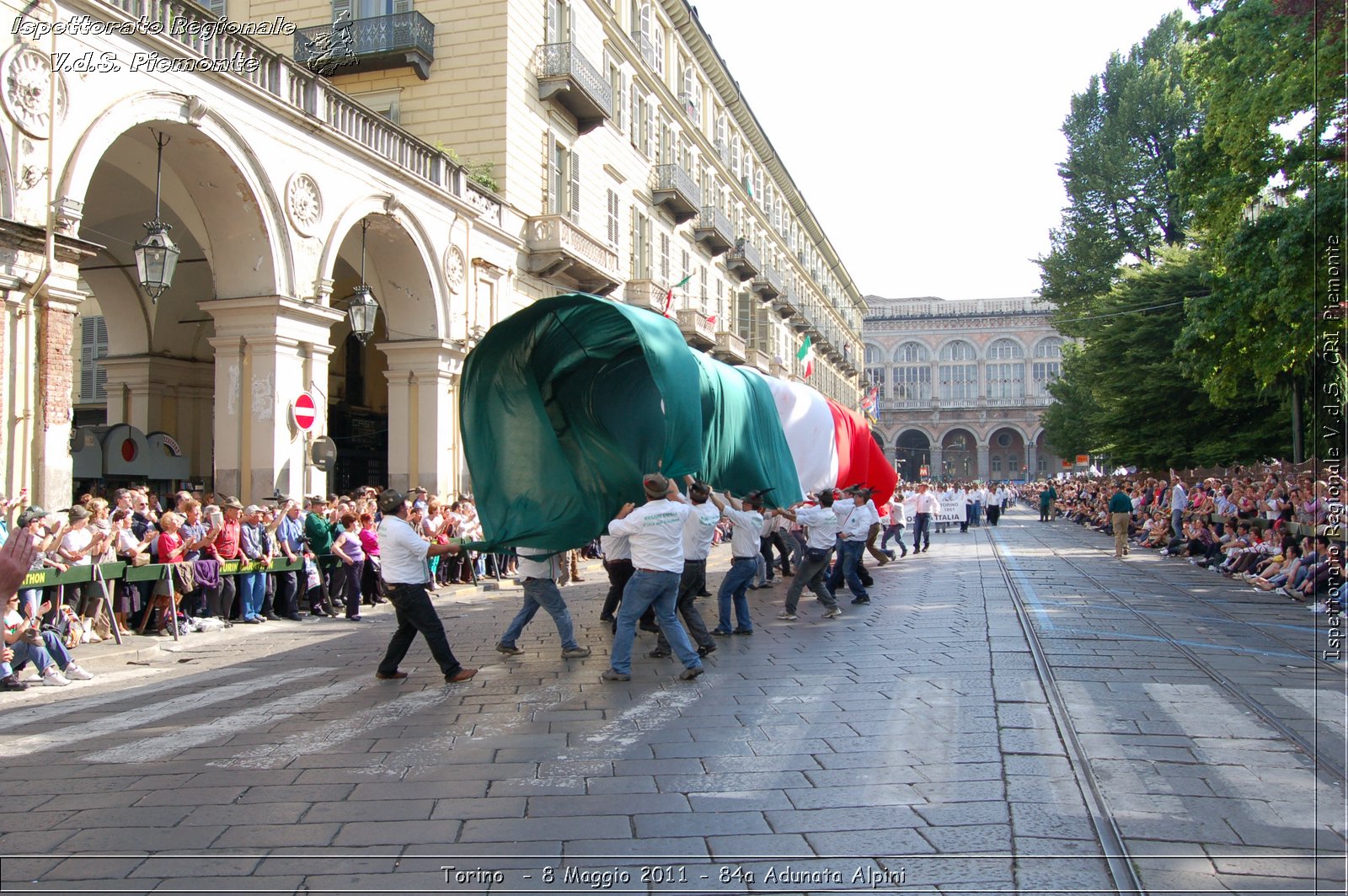Torino  - 8 Maggio 2011 - 84a Adunata Nazionale Alpini -  Croce Rossa Italiana - Ispettorato Regionale Volontari del Soccorso Piemonte