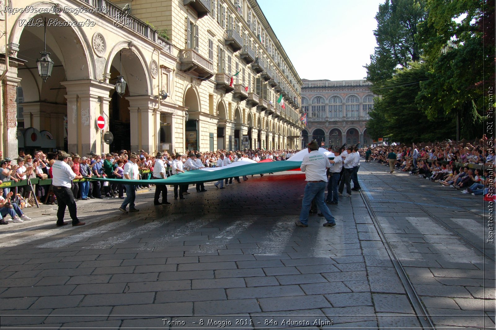Torino  - 8 Maggio 2011 - 84a Adunata Nazionale Alpini -  Croce Rossa Italiana - Ispettorato Regionale Volontari del Soccorso Piemonte