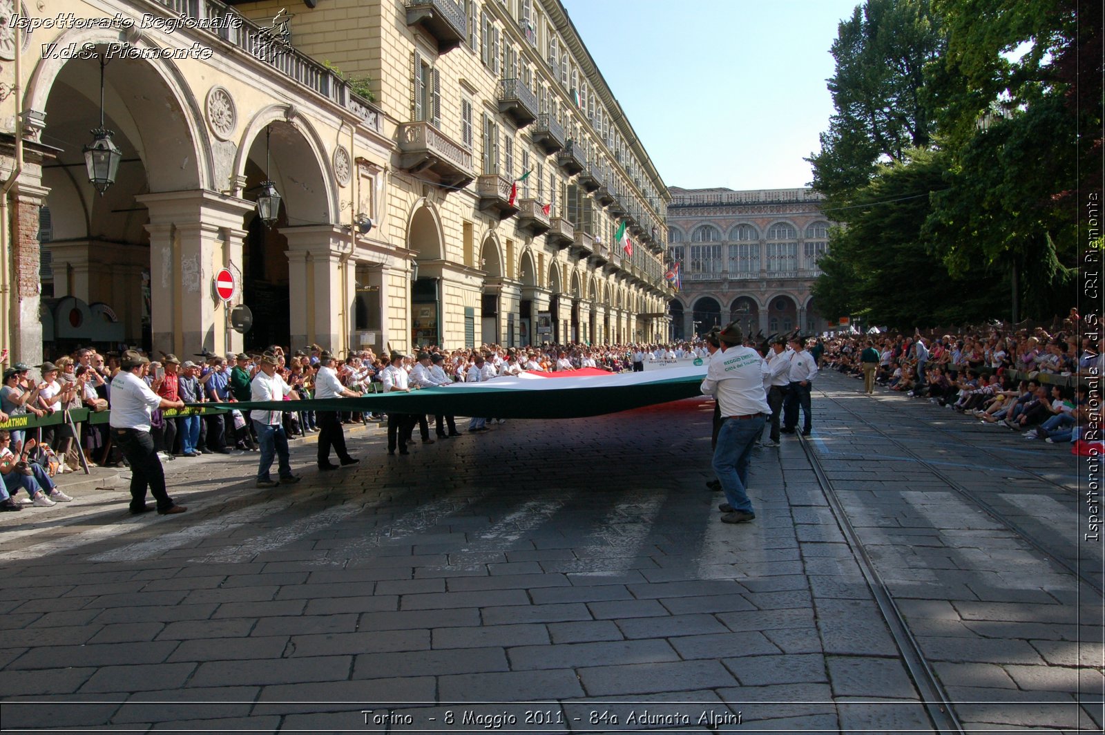 Torino  - 8 Maggio 2011 - 84a Adunata Nazionale Alpini -  Croce Rossa Italiana - Ispettorato Regionale Volontari del Soccorso Piemonte