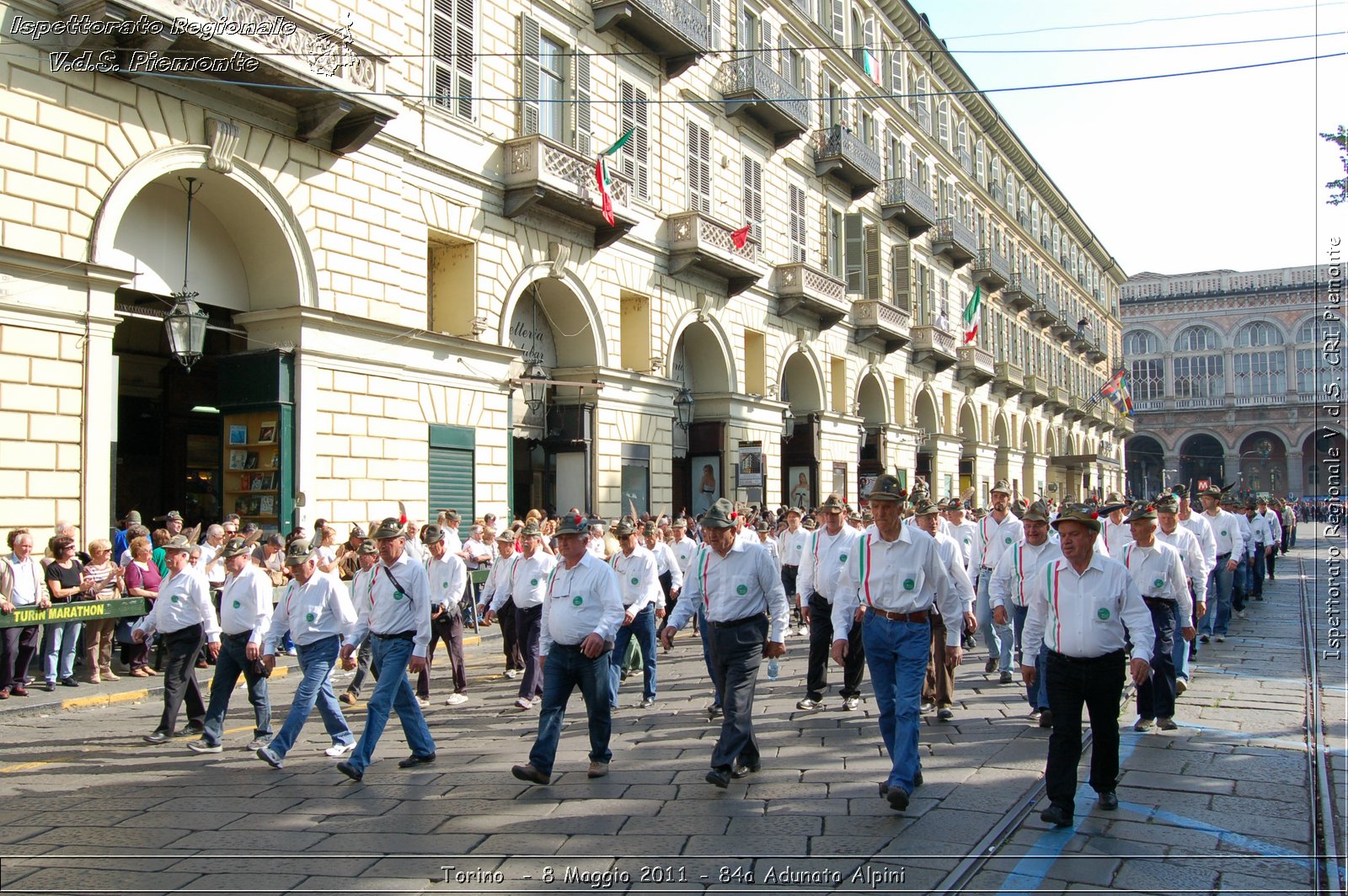 Torino  - 8 Maggio 2011 - 84a Adunata Nazionale Alpini -  Croce Rossa Italiana - Ispettorato Regionale Volontari del Soccorso Piemonte