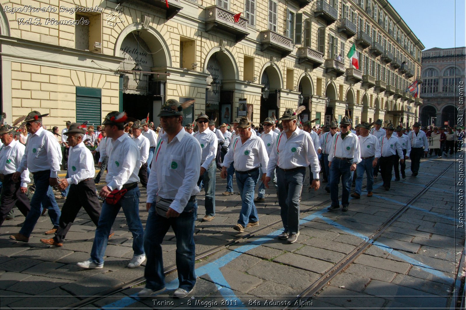 Torino  - 8 Maggio 2011 - 84a Adunata Nazionale Alpini -  Croce Rossa Italiana - Ispettorato Regionale Volontari del Soccorso Piemonte