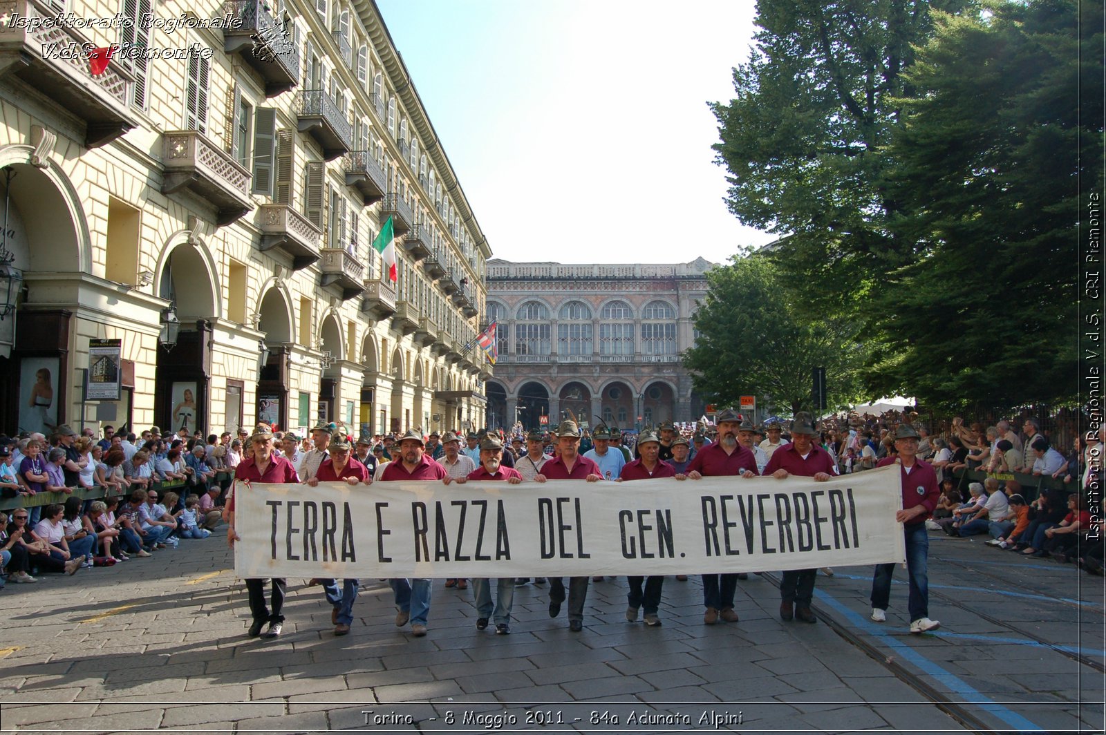 Torino  - 8 Maggio 2011 - 84a Adunata Nazionale Alpini -  Croce Rossa Italiana - Ispettorato Regionale Volontari del Soccorso Piemonte