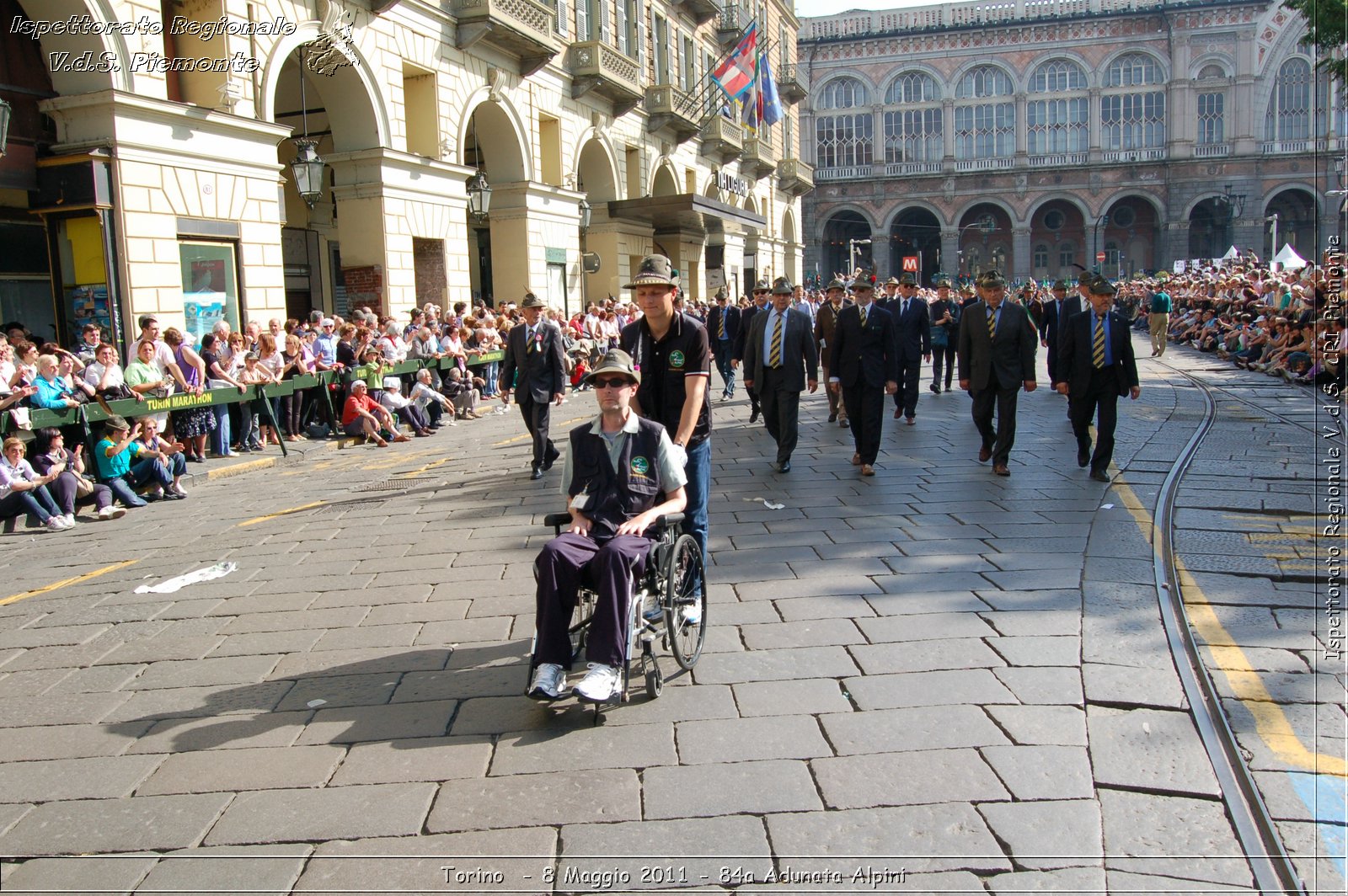 Torino  - 8 Maggio 2011 - 84a Adunata Nazionale Alpini -  Croce Rossa Italiana - Ispettorato Regionale Volontari del Soccorso Piemonte