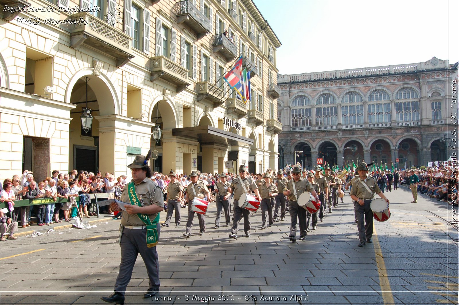 Torino  - 8 Maggio 2011 - 84a Adunata Nazionale Alpini -  Croce Rossa Italiana - Ispettorato Regionale Volontari del Soccorso Piemonte