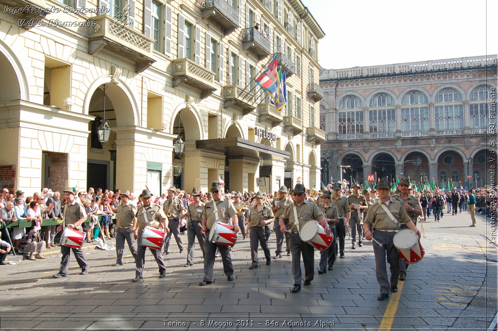 Torino  - 8 Maggio 2011 - 84a Adunata Nazionale Alpini -  Croce Rossa Italiana - Ispettorato Regionale Volontari del Soccorso Piemonte