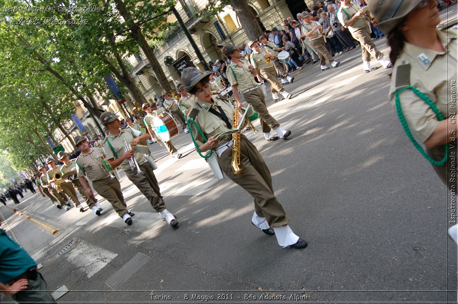 Torino  - 8 Maggio 2011 - 84a Adunata Nazionale Alpini -  Croce Rossa Italiana - Ispettorato Regionale Volontari del Soccorso Piemonte