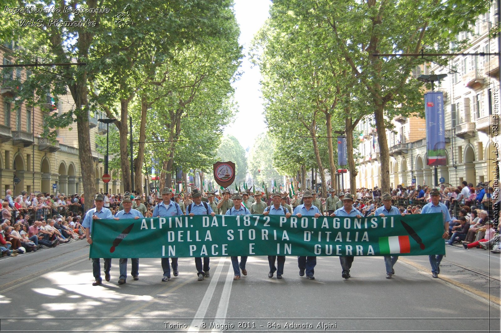 Torino  - 8 Maggio 2011 - 84a Adunata Nazionale Alpini -  Croce Rossa Italiana - Ispettorato Regionale Volontari del Soccorso Piemonte