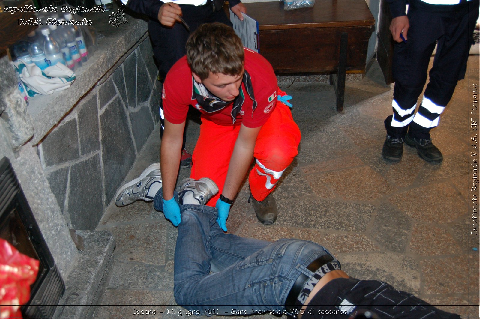 Baceno - 11 giugno 2011 - Gara Provinciale VCO di soccorso -  Croce Rossa Italiana - Ispettorato Regionale Volontari del Soccorso Piemonte