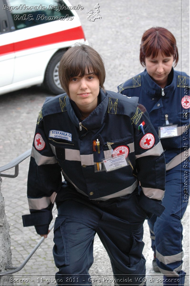 Baceno - 11 giugno 2011 - Gara Provinciale VCO di soccorso -  Croce Rossa Italiana - Ispettorato Regionale Volontari del Soccorso Piemonte