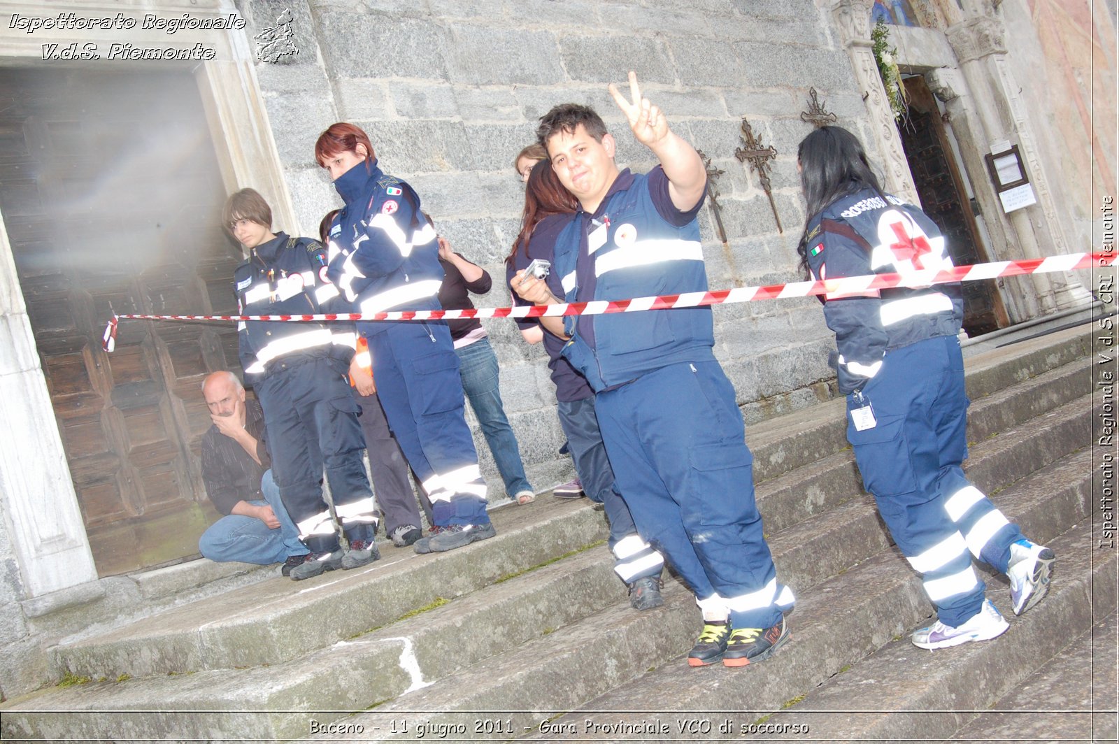 Baceno - 11 giugno 2011 - Gara Provinciale VCO di soccorso -  Croce Rossa Italiana - Ispettorato Regionale Volontari del Soccorso Piemonte