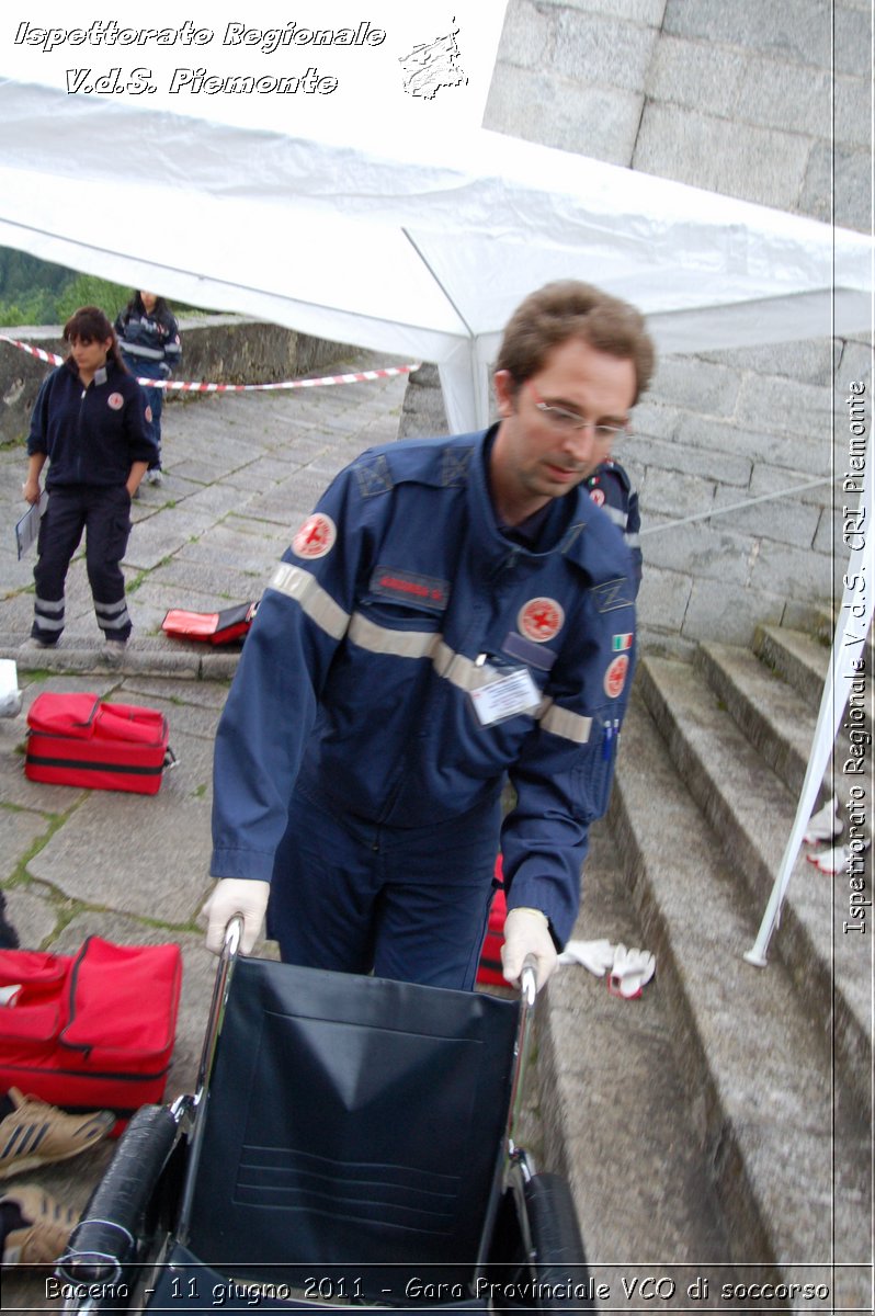 Baceno - 11 giugno 2011 - Gara Provinciale VCO di soccorso -  Croce Rossa Italiana - Ispettorato Regionale Volontari del Soccorso Piemonte