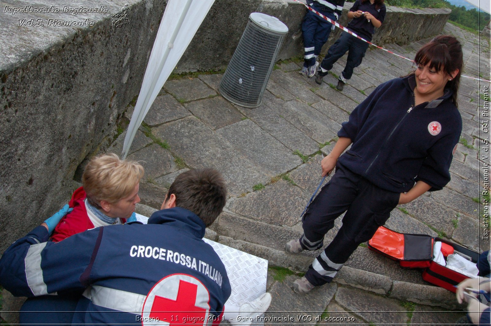 Baceno - 11 giugno 2011 - Gara Provinciale VCO di soccorso -  Croce Rossa Italiana - Ispettorato Regionale Volontari del Soccorso Piemonte