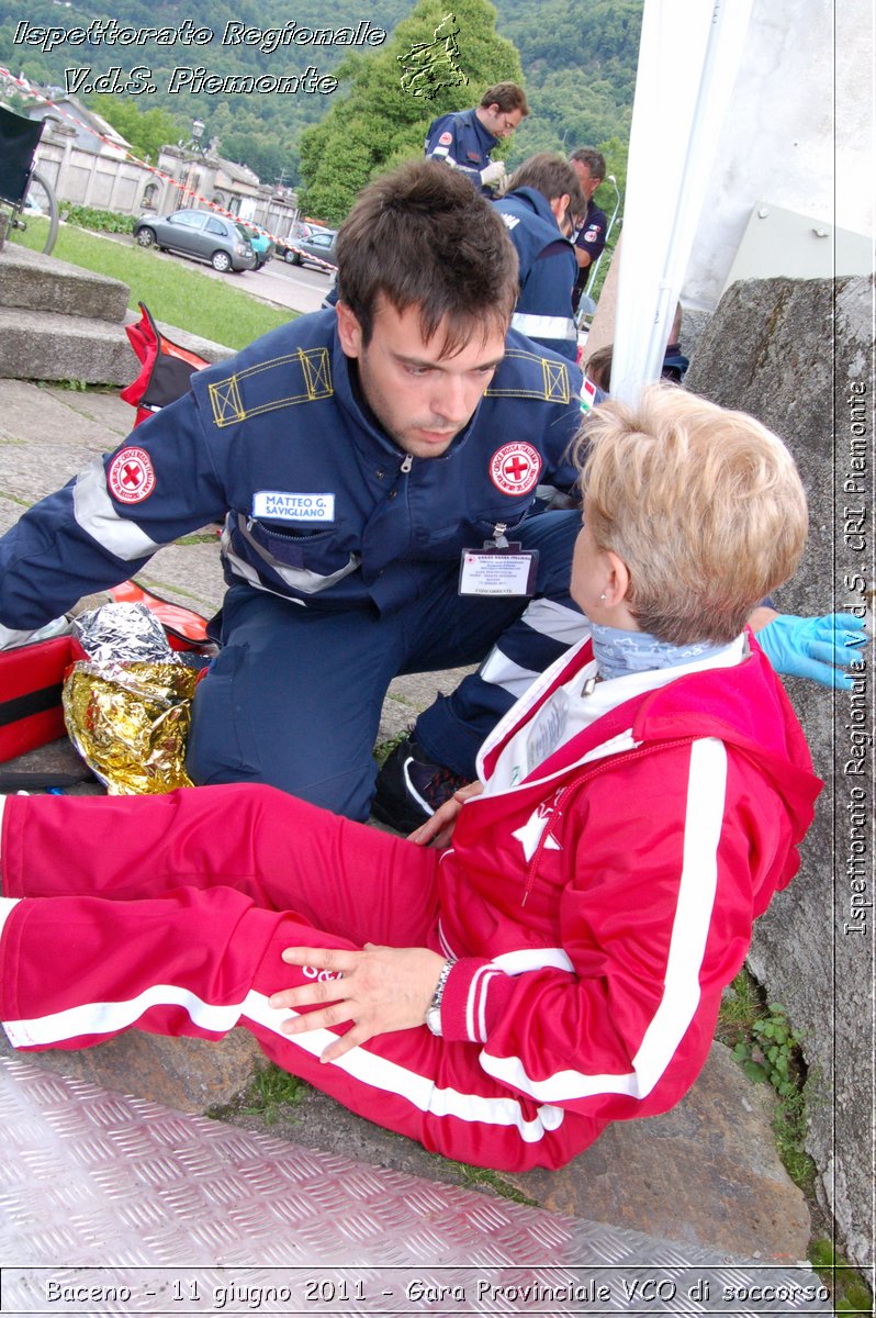 Baceno - 11 giugno 2011 - Gara Provinciale VCO di soccorso -  Croce Rossa Italiana - Ispettorato Regionale Volontari del Soccorso Piemonte