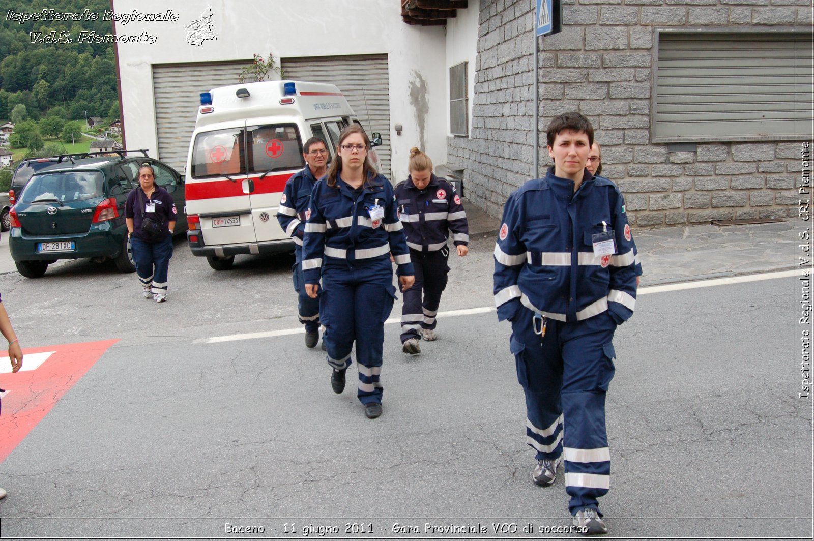 Baceno - 11 giugno 2011 - Gara Provinciale VCO di soccorso -  Croce Rossa Italiana - Ispettorato Regionale Volontari del Soccorso Piemonte