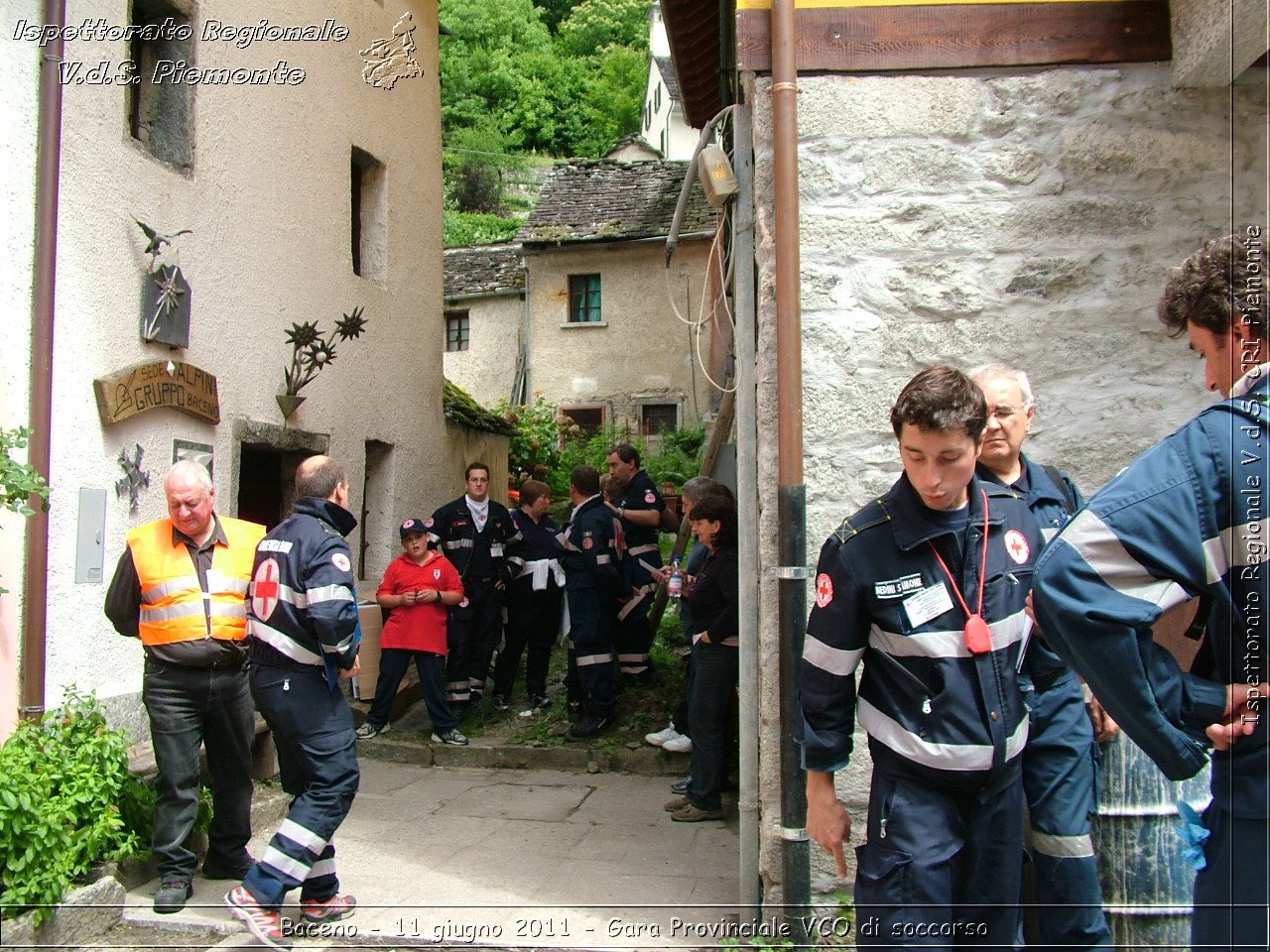 Baceno - 11 giugno 2011 - Gara Provinciale VCO di soccorso -  Croce Rossa Italiana - Ispettorato Regionale Volontari del Soccorso Piemonte