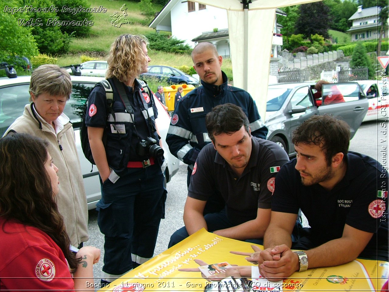 Baceno - 11 giugno 2011 - Gara Provinciale VCO di soccorso -  Croce Rossa Italiana - Ispettorato Regionale Volontari del Soccorso Piemonte