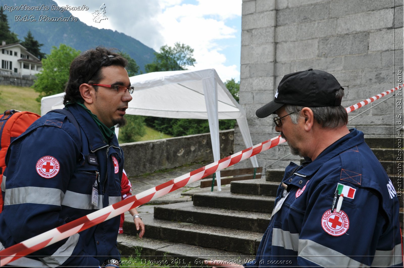 Baceno - 11 giugno 2011 - Gara Provinciale VCO di soccorso -  Croce Rossa Italiana - Ispettorato Regionale Volontari del Soccorso Piemonte