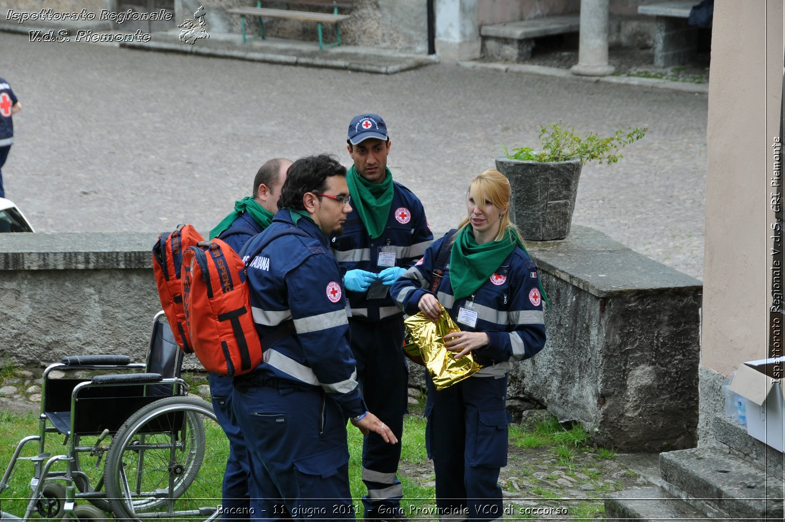 Baceno - 11 giugno 2011 - Gara Provinciale VCO di soccorso -  Croce Rossa Italiana - Ispettorato Regionale Volontari del Soccorso Piemonte