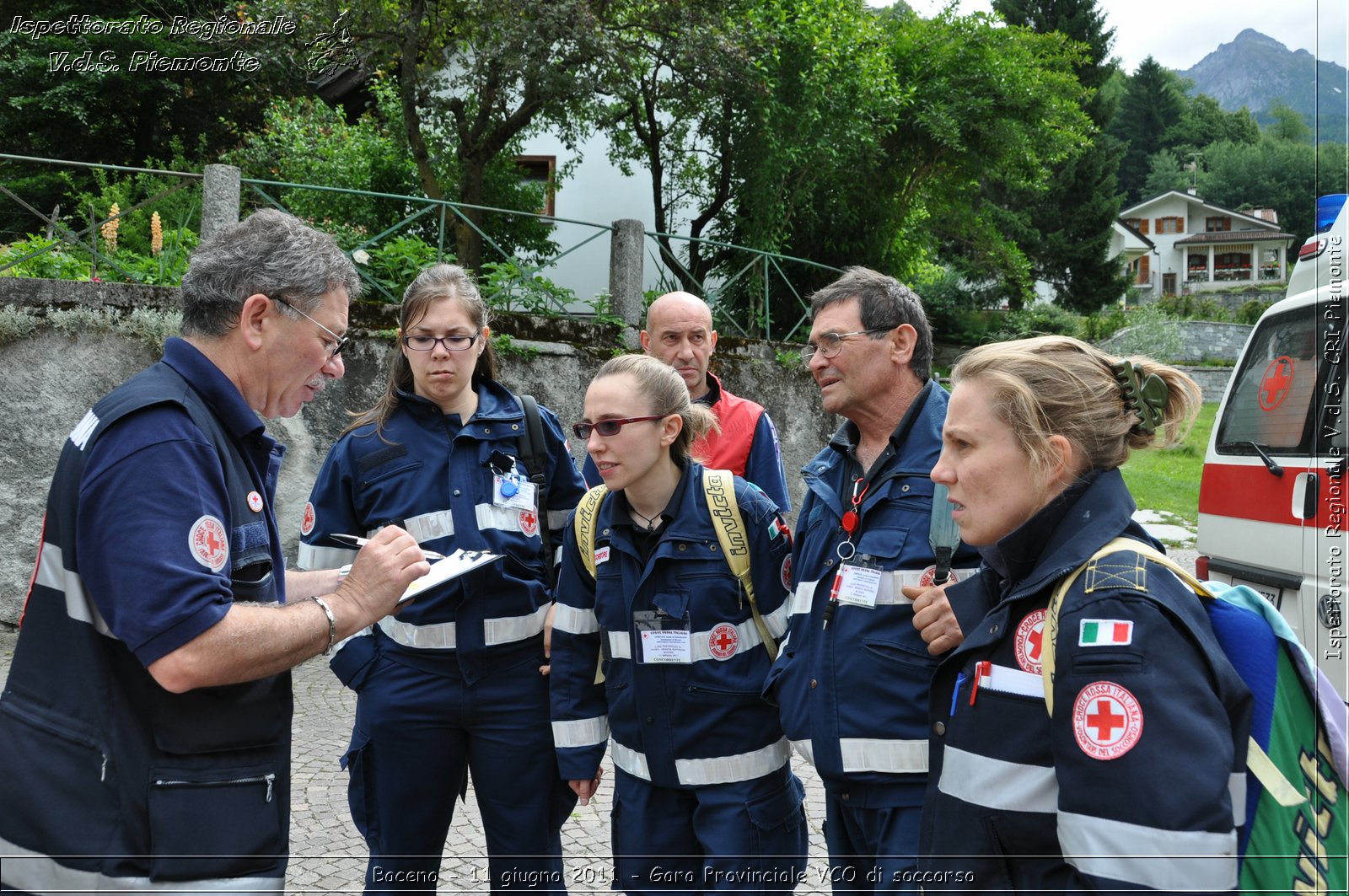 Baceno - 11 giugno 2011 - Gara Provinciale VCO di soccorso -  Croce Rossa Italiana - Ispettorato Regionale Volontari del Soccorso Piemonte