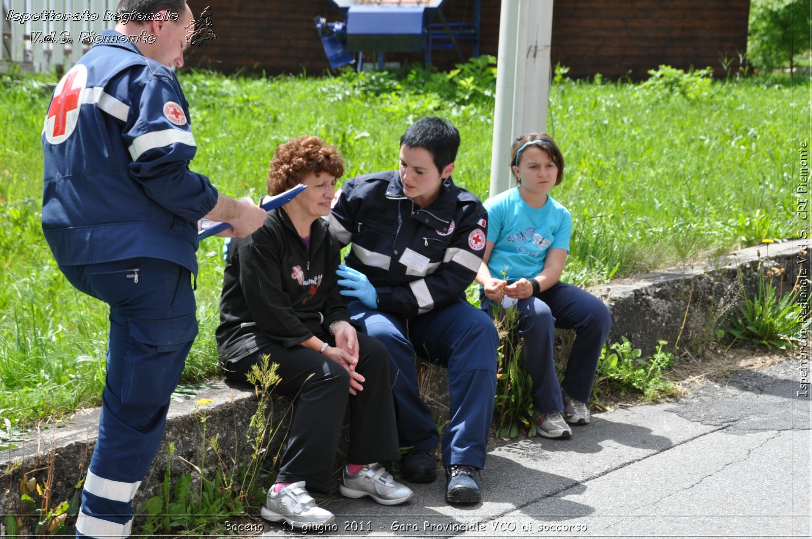 Baceno - 11 giugno 2011 - Gara Provinciale VCO di soccorso -  Croce Rossa Italiana - Ispettorato Regionale Volontari del Soccorso Piemonte