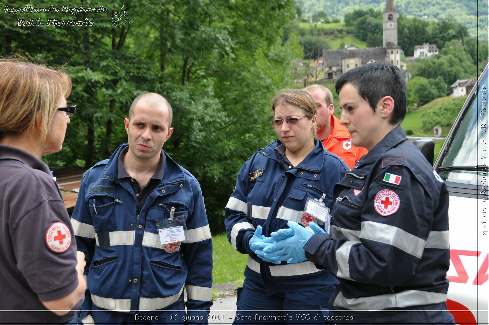 Baceno - 11 giugno 2011 - Gara Provinciale VCO di soccorso -  Croce Rossa Italiana - Ispettorato Regionale Volontari del Soccorso Piemonte