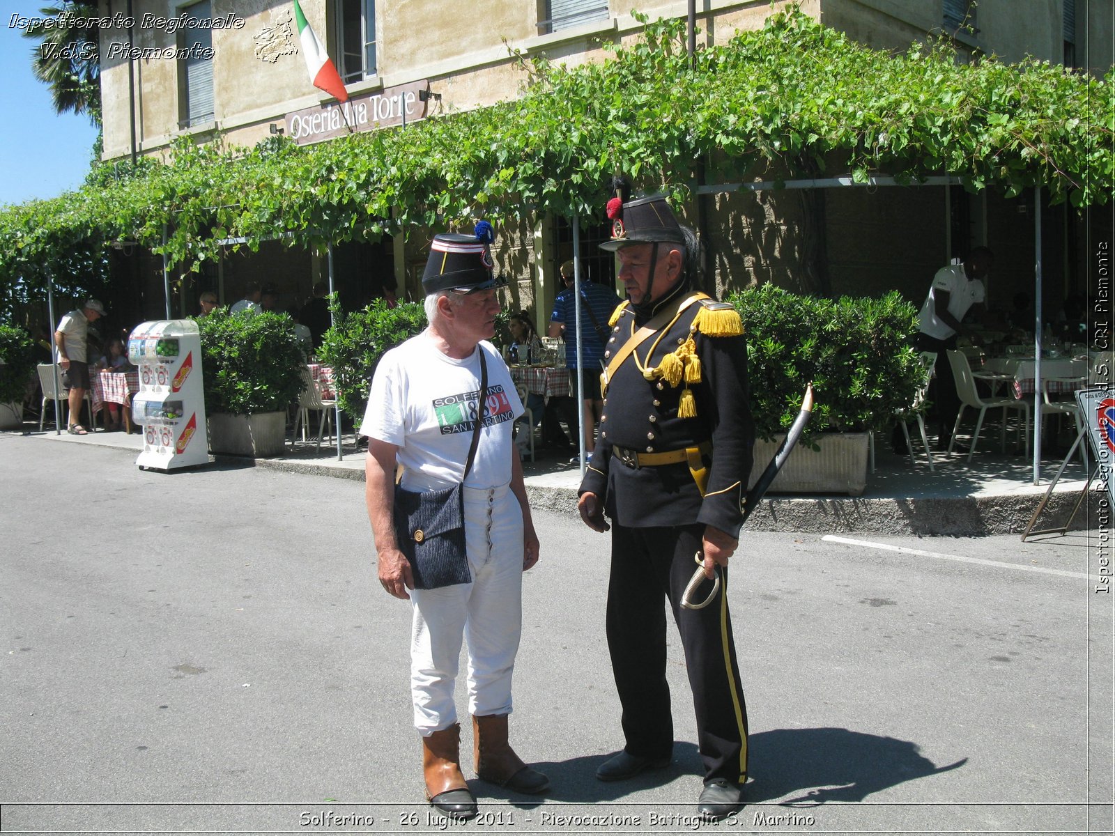 Solferino - 26 luglio 2011 - Rievocazione Battaglia S. Martino -  Croce Rossa Italiana - Ispettorato Regionale Volontari del Soccorso Piemonte