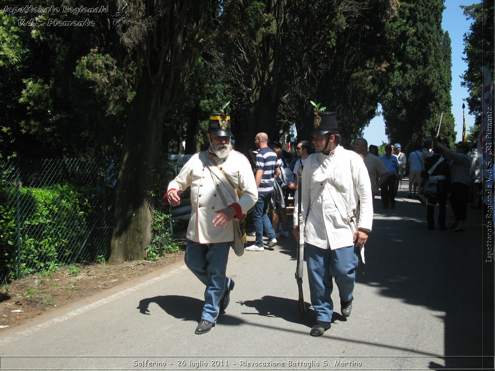 Solferino - 26 luglio 2011 - Rievocazione Battaglia S. Martino -  Croce Rossa Italiana - Ispettorato Regionale Volontari del Soccorso Piemonte