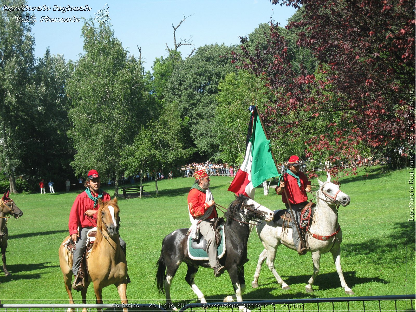 Solferino - 26 luglio 2011 - Rievocazione Battaglia S. Martino -  Croce Rossa Italiana - Ispettorato Regionale Volontari del Soccorso Piemonte