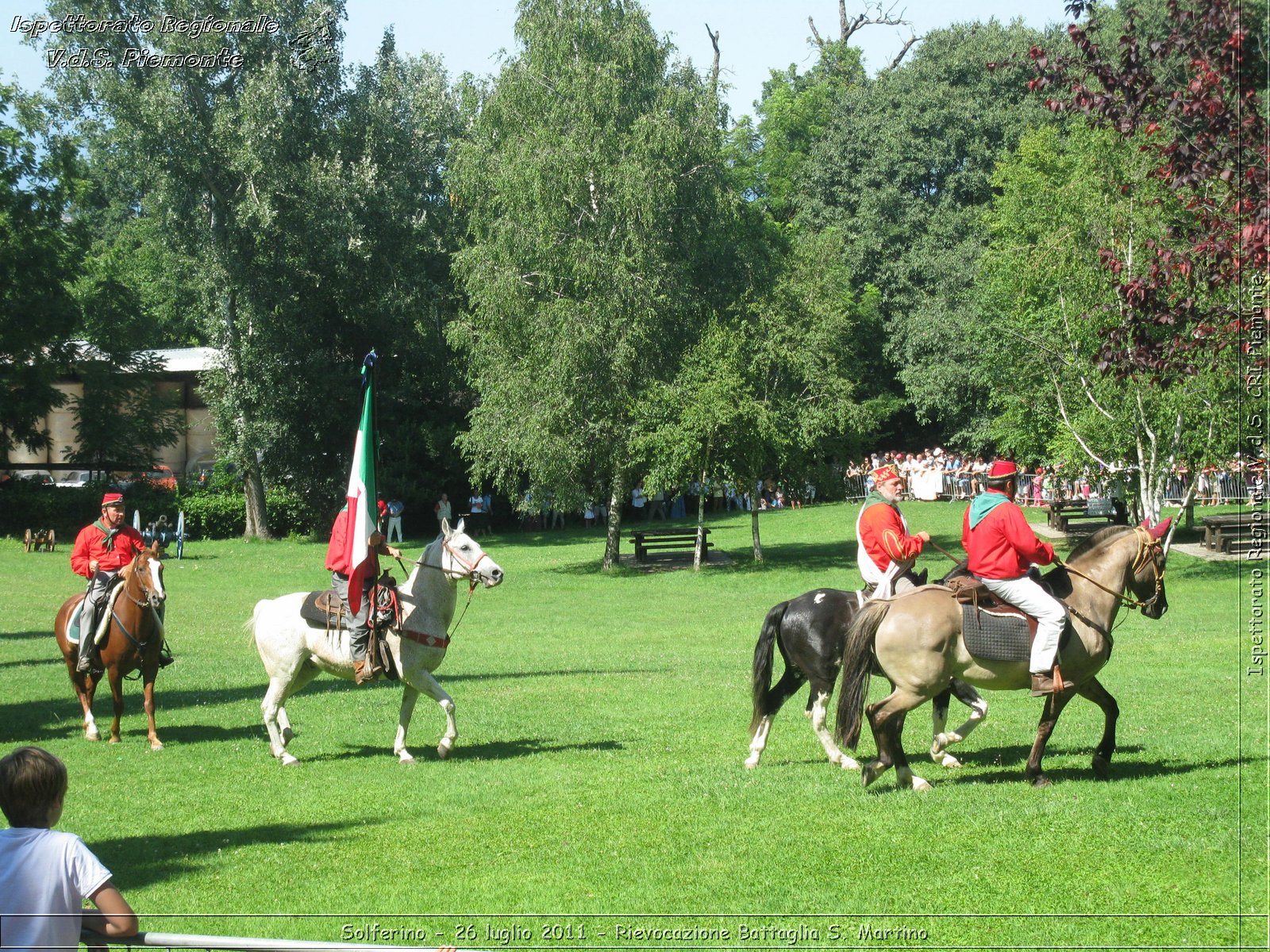 Solferino - 26 luglio 2011 - Rievocazione Battaglia S. Martino -  Croce Rossa Italiana - Ispettorato Regionale Volontari del Soccorso Piemonte