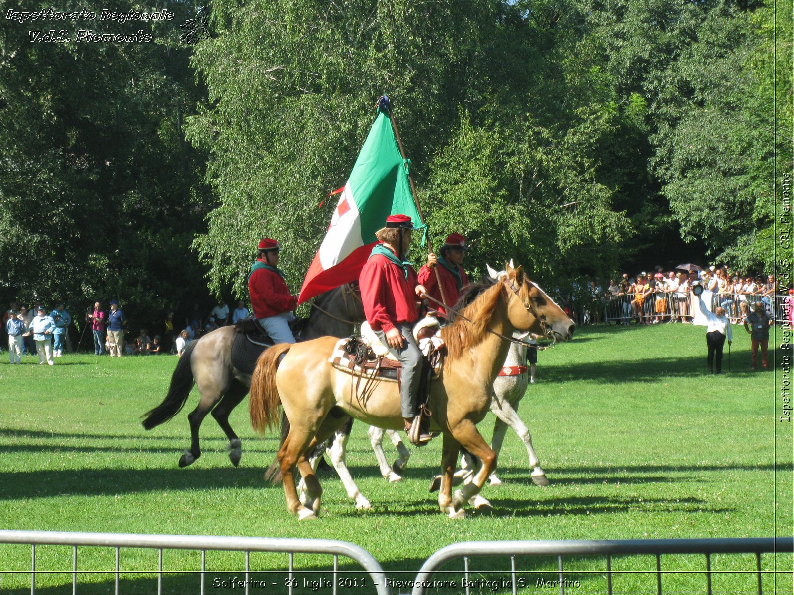 Solferino - 26 luglio 2011 - Rievocazione Battaglia S. Martino -  Croce Rossa Italiana - Ispettorato Regionale Volontari del Soccorso Piemonte