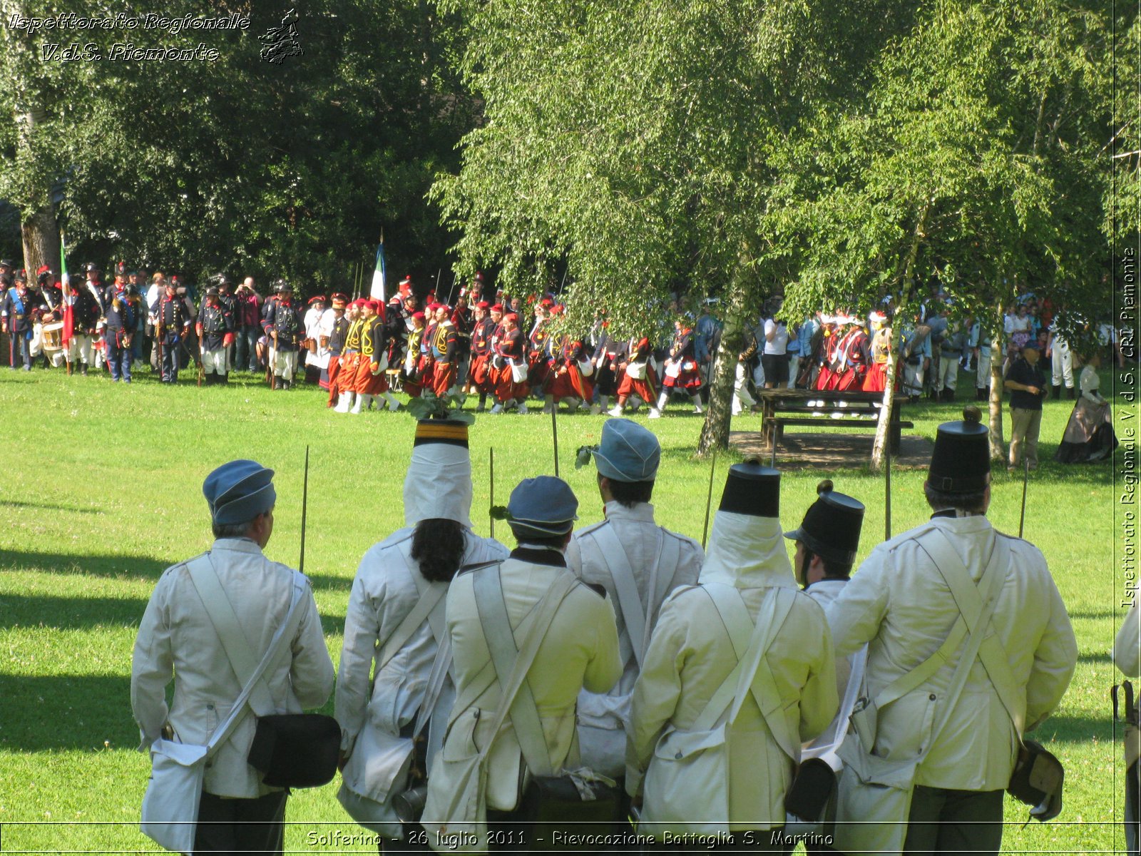 Solferino - 26 luglio 2011 - Rievocazione Battaglia S. Martino -  Croce Rossa Italiana - Ispettorato Regionale Volontari del Soccorso Piemonte