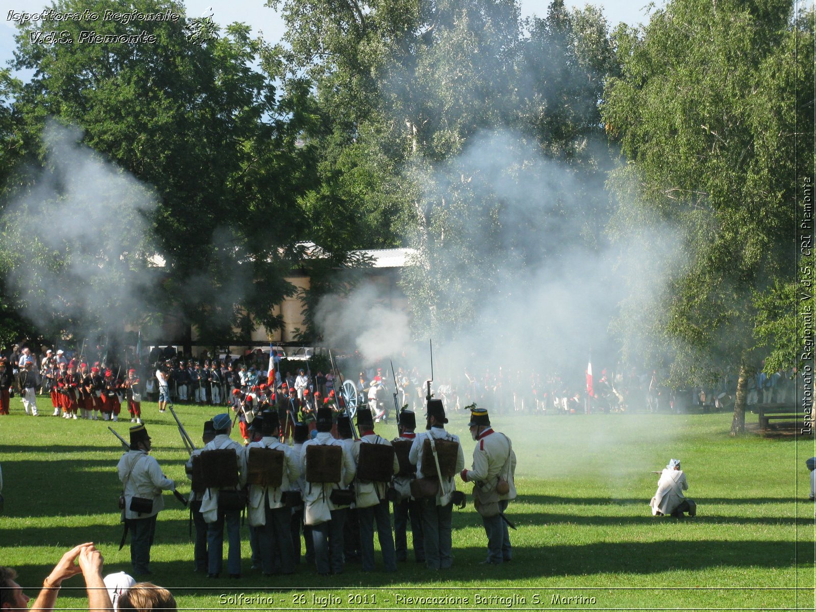 Solferino - 26 luglio 2011 - Rievocazione Battaglia S. Martino -  Croce Rossa Italiana - Ispettorato Regionale Volontari del Soccorso Piemonte